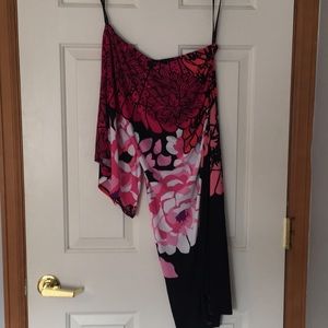 Bisou Bisou one shoulder dress
